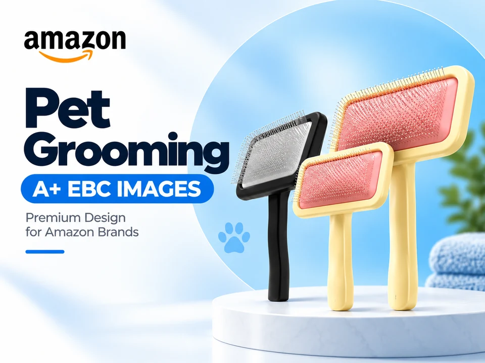 Pet grooming brand — Amazon A+ content